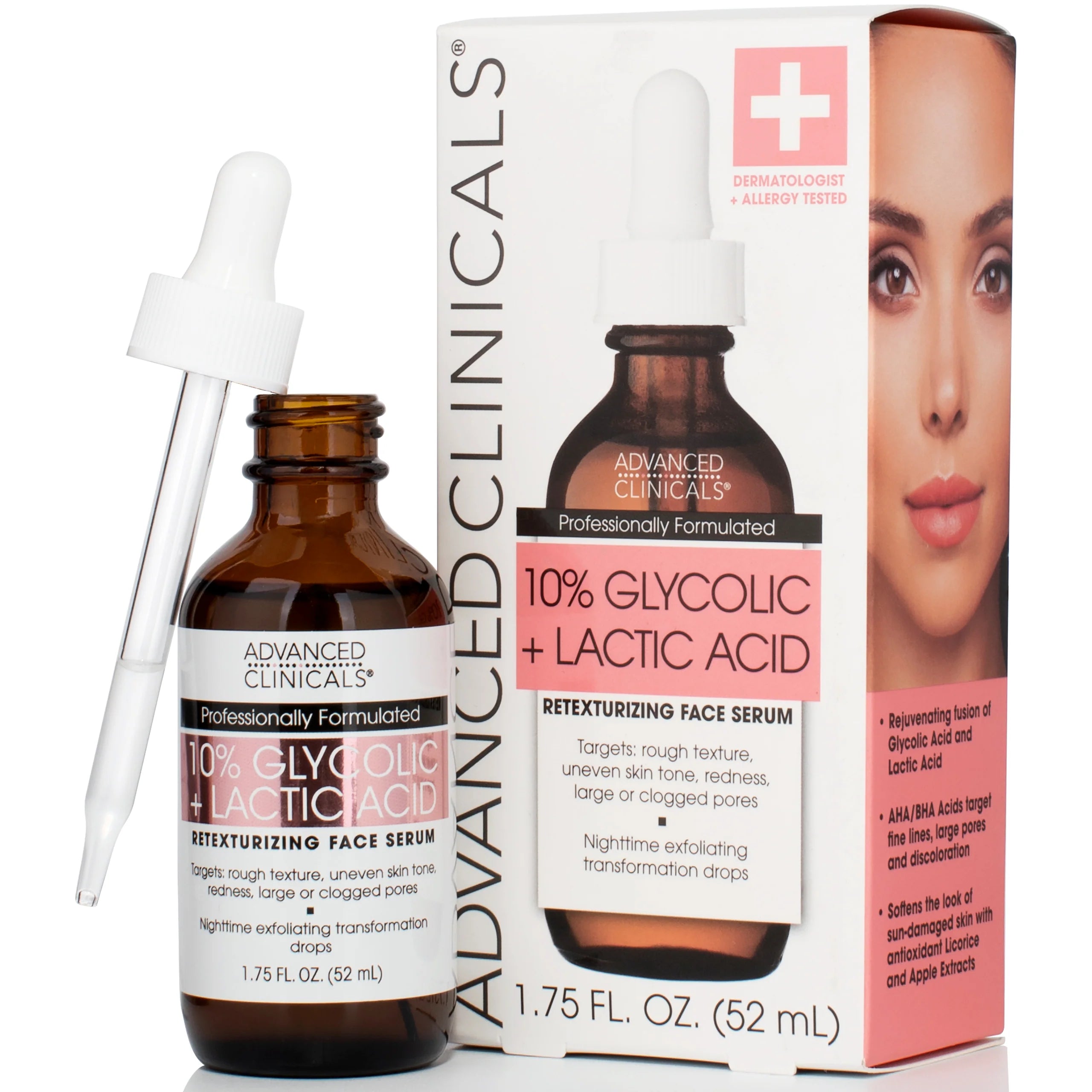 Advanced clinicals % glycolic serum